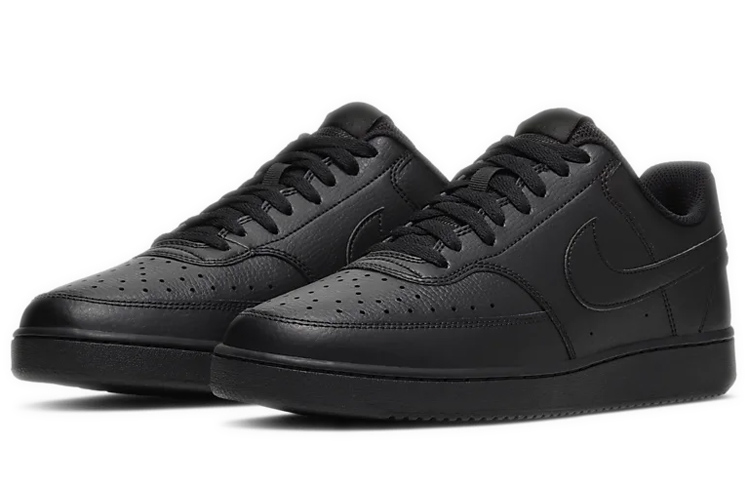 Мужские кеды Nike Court Vision 1 Low (черные) — фото 3