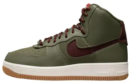 Nike Air Force 1 High Sculpt Wild Medium Olive Earth Women's