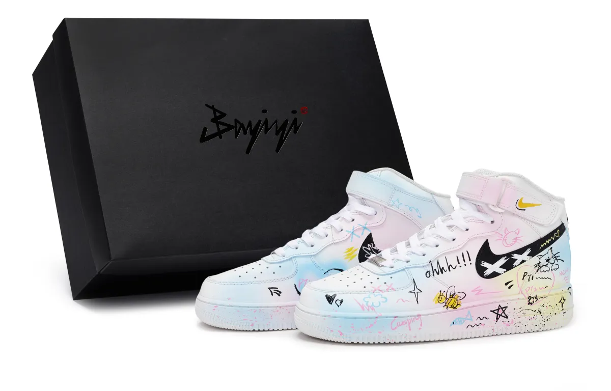 Nike Air Force 1 '07 811 Manufacturing, Spring Outing, Special Shoe Box Slip Resistant Abrasion Resistant