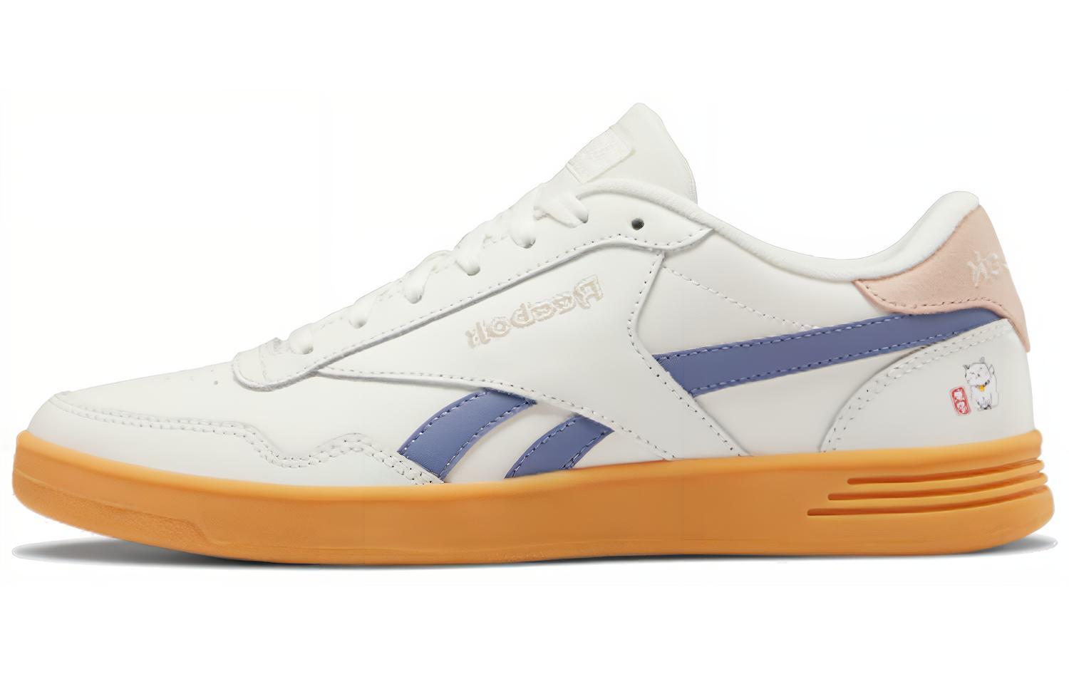 Кеды Reebok Royal Techque T (бело-коричневые)
