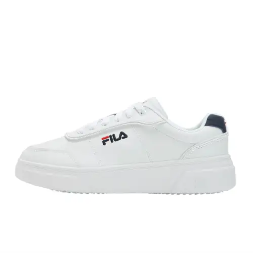 FILA Synthetic Leather Low top Skateboard Shoes Women's White
