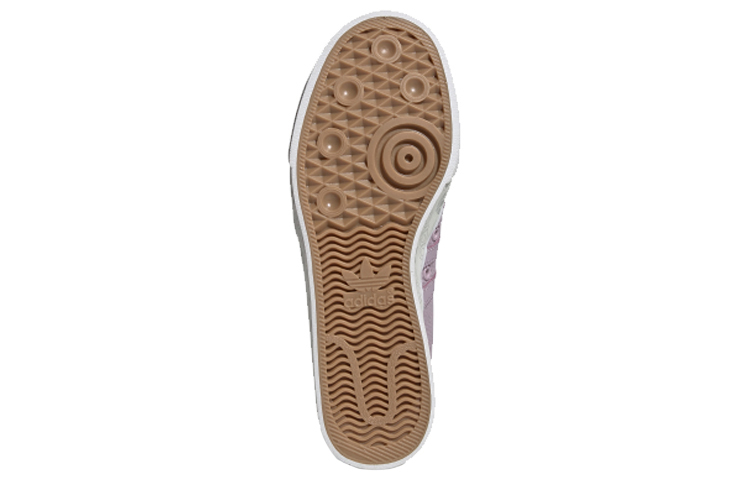 Женские кеды adidas NIZZA (светло-фиолетовые) — фото 6