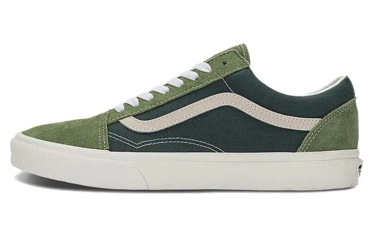 Vans Low top Skateboard Shoes Unisex Blue Green