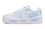 Li Ning Disney Slip Resistant And Breathable Height Increasing Low top Skateboard Shoes Women's Pink Blue Mismatched