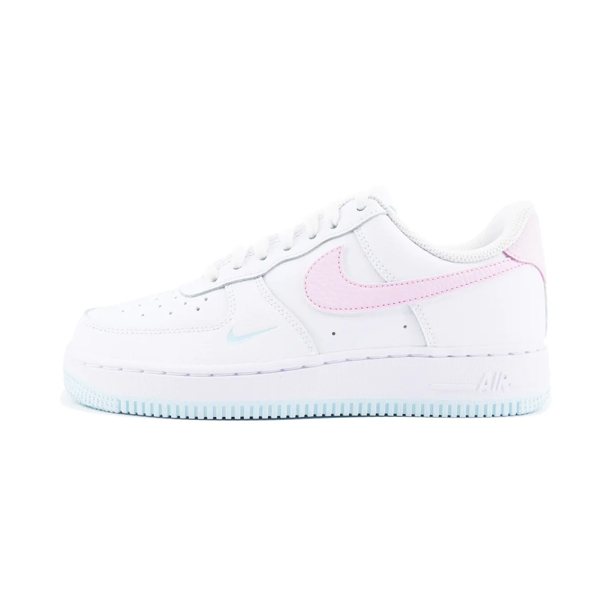 Nike Air Force 1 Refreshing Slip Resistant Abrasion Resistant Low top Skateboard Shoes Women's White Pink