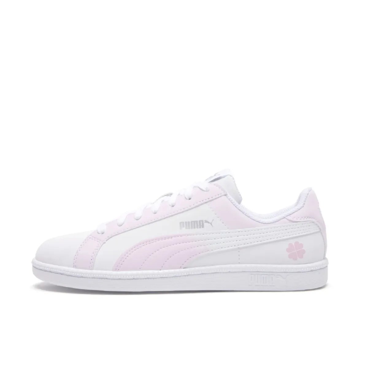 PUMA Smash Quick News Manufacturing, Strawberry Jelly Synthetic Leather Lightweight Low top Skateboard Shoes