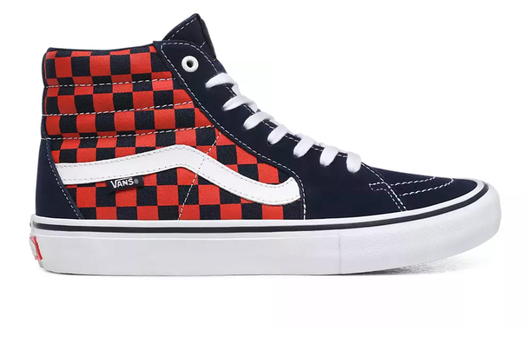Кеды Vans SK8 Pro (сине-красные) — Синий / красный — фото 2