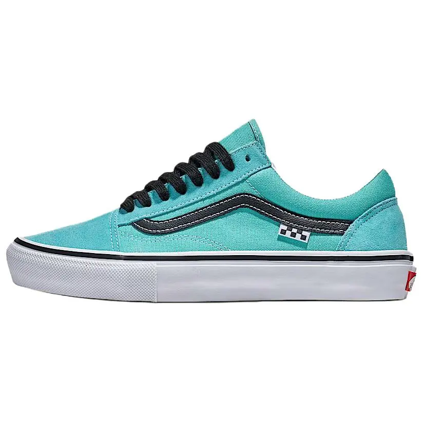 Vans Old Skool Low top Skateboard Shoes Women's Blue Black