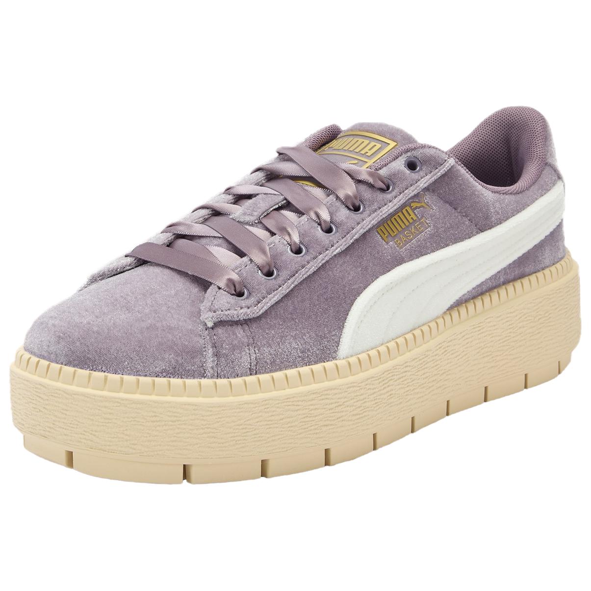Женские кеды PUMA 406752-04 (фиолетовые)