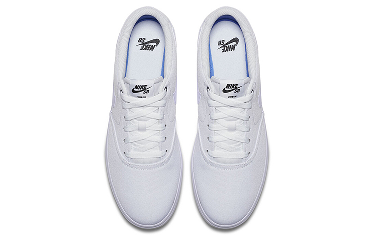 Кеды Nike SB Check (серо-белые) — Серыйбелый — фото 4