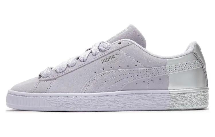 Puma Suede Light Purple Silver