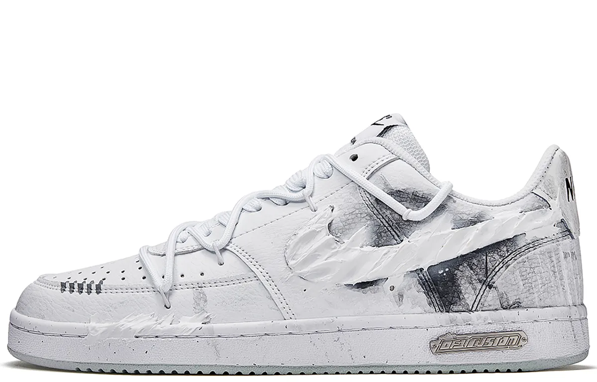Nike Court Vision 1 Freedom Panda, Cold Snow Slip Resistant Abrasion Resistant Balance