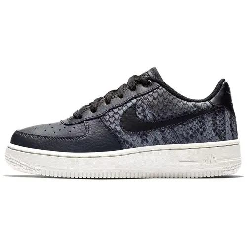 Nike Air Force 1 Low Snake Anthracite Black GS