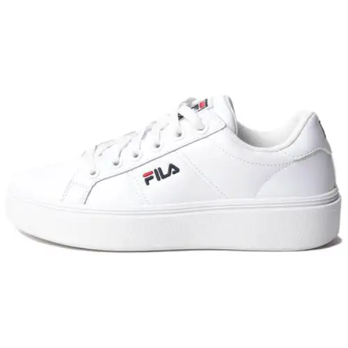 FILA Court Low top Skateboard Shoes Unisex White