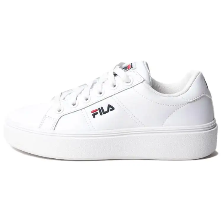 FILA Court Low top Skateboard Shoes Unisex White
