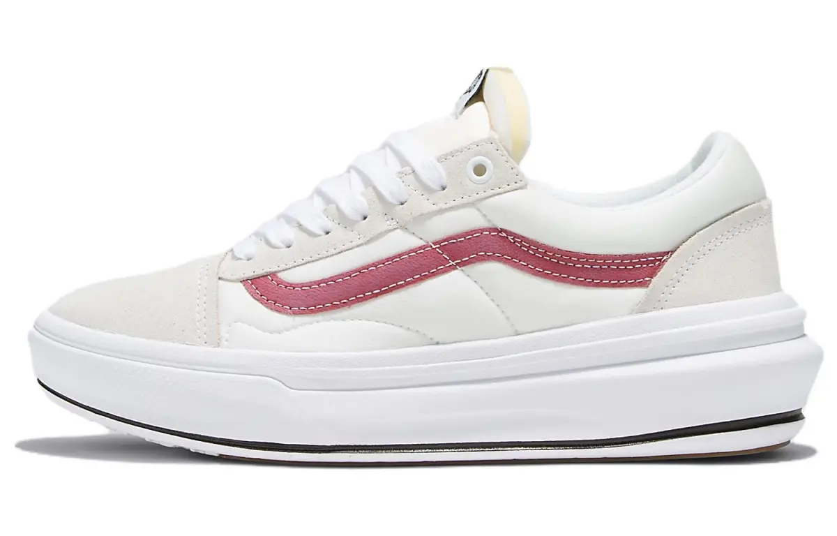Old Skool Vans Overt ComfyCush 'White Red'