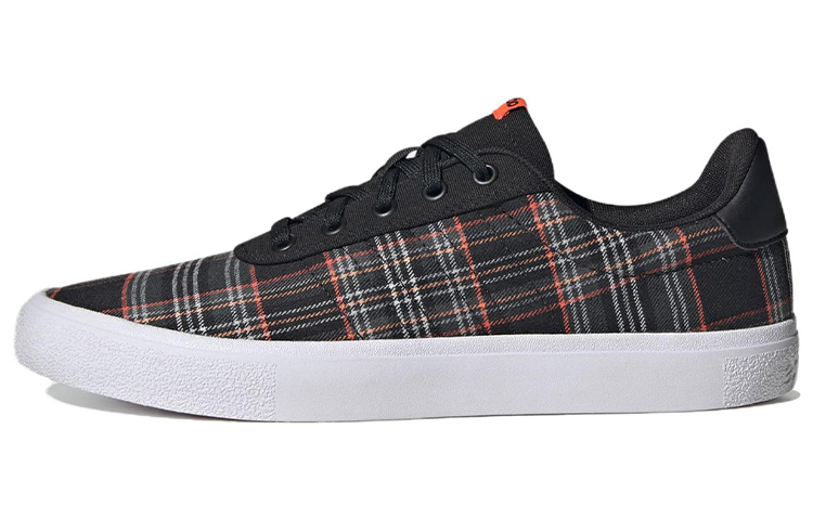 Adidas Vulc Raid3r 'Black Orange Plaid'