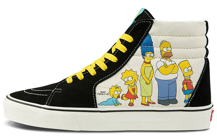 Sk8 The Simpsons x Sk8 Vans-Hi 'Simpsons Family 1987-2020'