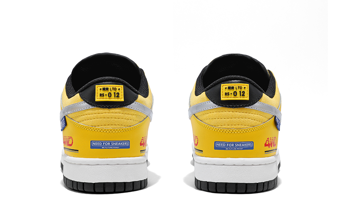 RIPSTAR Breathable Low top Skateboard Shoes Unisex Yellow