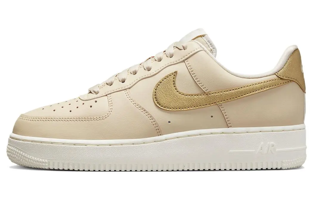 Nike Air Force 1 Low '07 Sanddrift Metallic Gold Women's