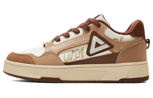 PEAK Taichi Magazine Skateboard Shoes Men's Low Top Mud And Sand Yellow