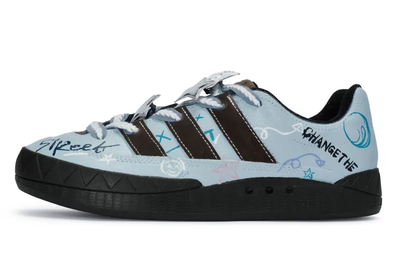 Adidas Originals Adimatic 811 Manufacturing, Maris Sal Sweet Tea Low top Skateboard Shoes Unisex