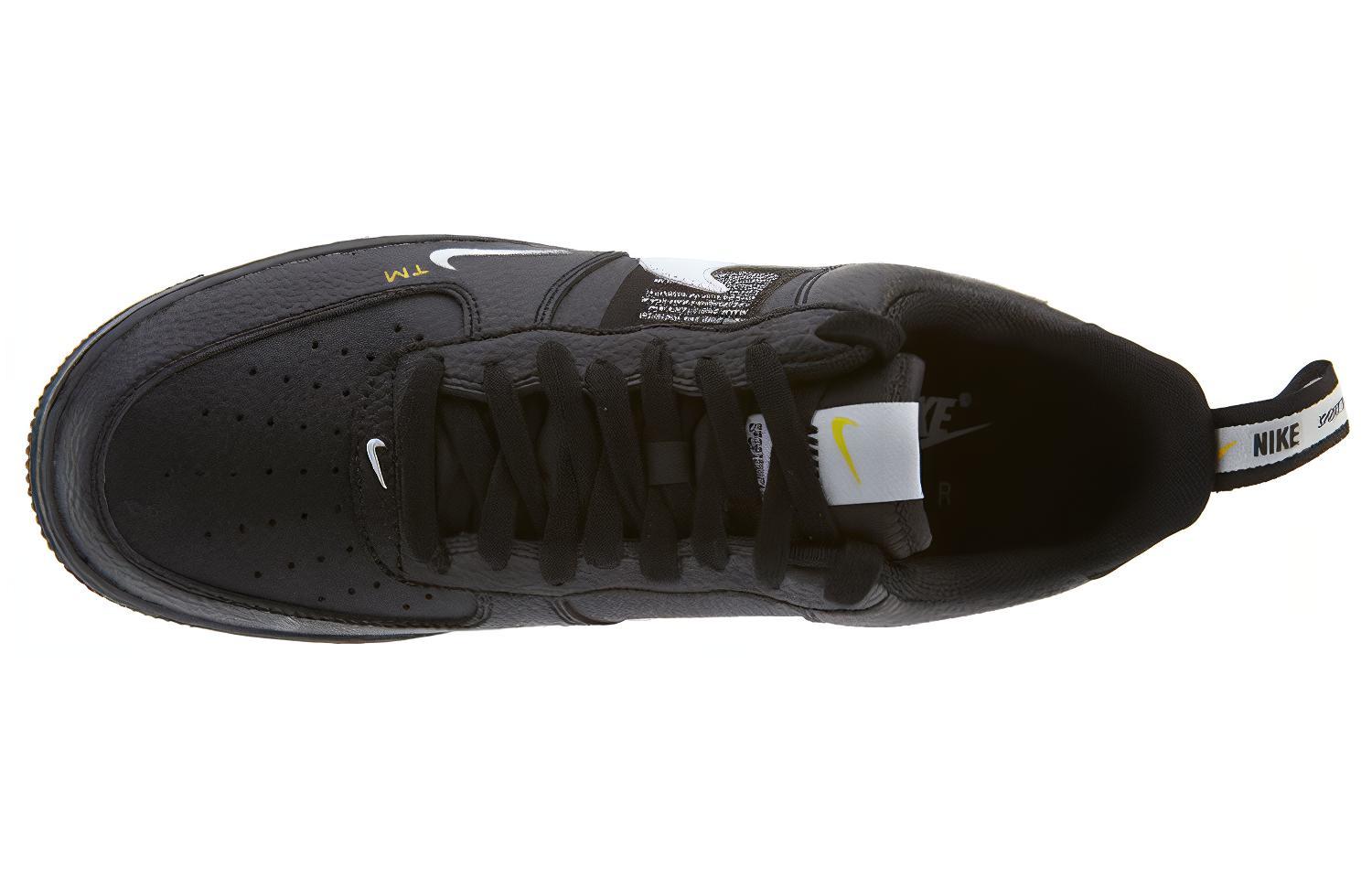 Мужские кроссовки Nike Air Force 1 07 LV8 Utility (черные) — фото 4