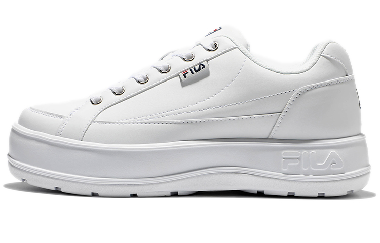 FILA Low Top Platform Sneakers 'White'