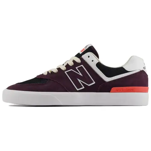 Numeric 574 New Balance Vulc 'Plum Brown White'