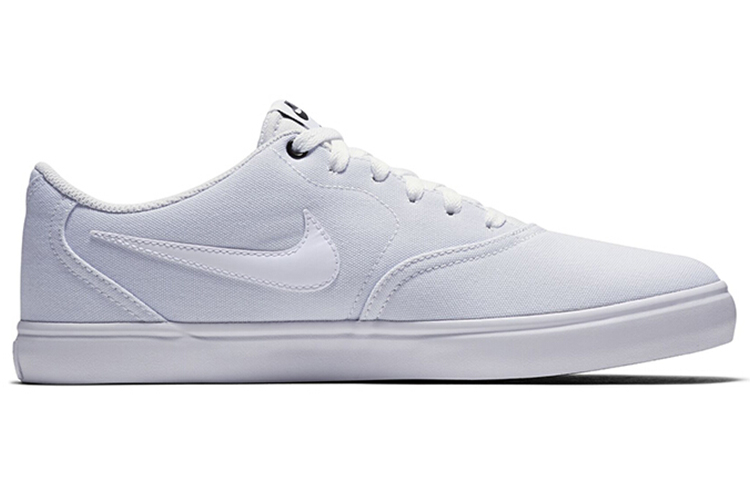 Кеды Nike SB Check (серо-белые) — Серыйбелый — фото 2