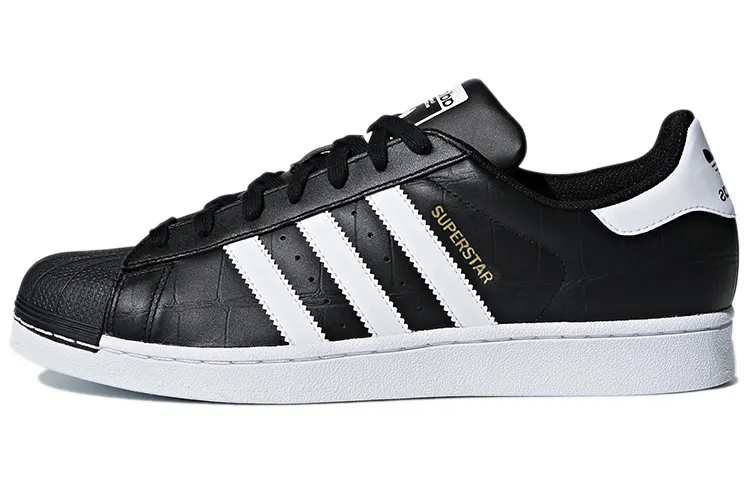 Adidas Originals Superstar Low Top Sneakers Black