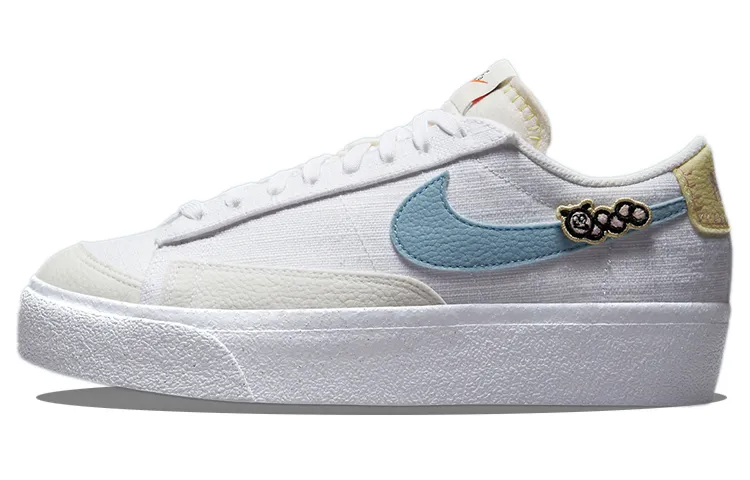 Nike Blazer Low Platform Next Nature Boarder Blue Women's