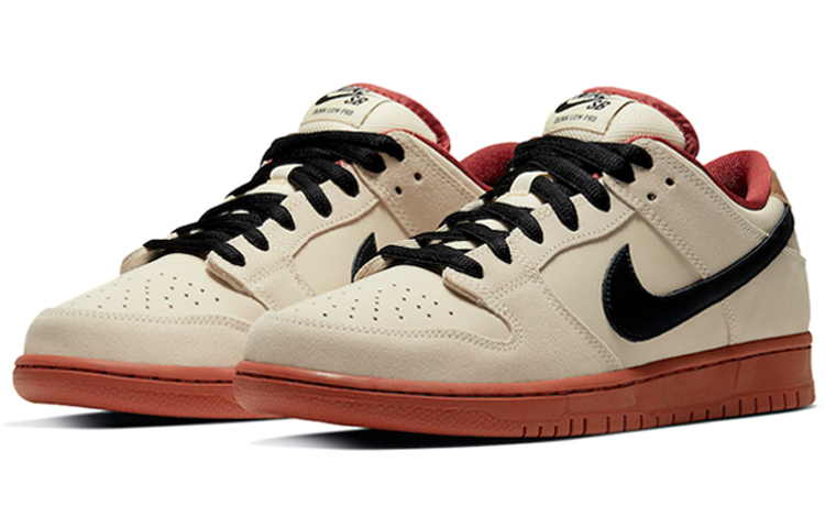 Кеды Nike Dunk SB Pro "Hennessy" (бежевые) — Молочный — фото 3