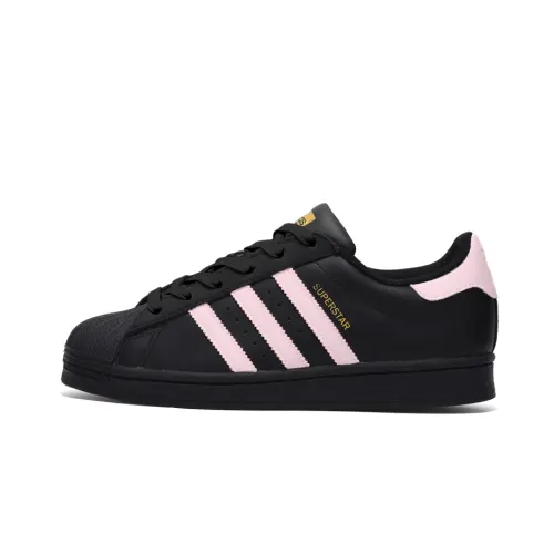 Adidas Originals SUPERSTAR Slip Resistant Abrasion Resistant Low top Skateboard Shoes Unisex Black