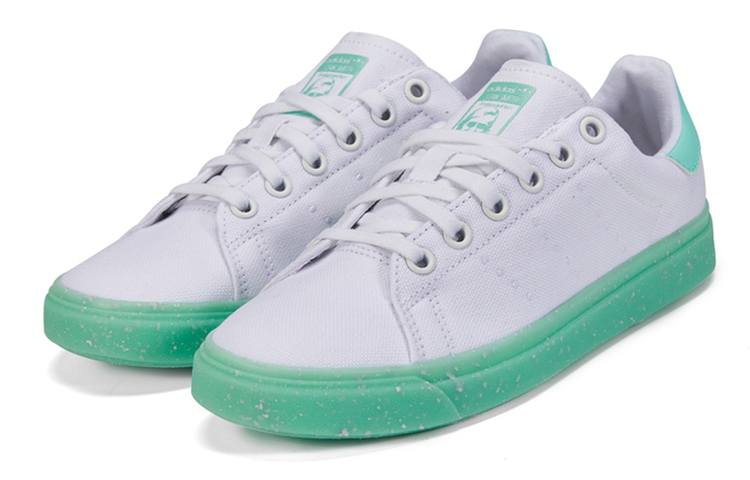 Женские кеды adidas originals StanSmith Vulc (бело-зеленые) — фото 4