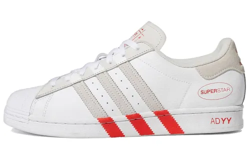 Superstar Adidas Originals 'White Vivid Red'