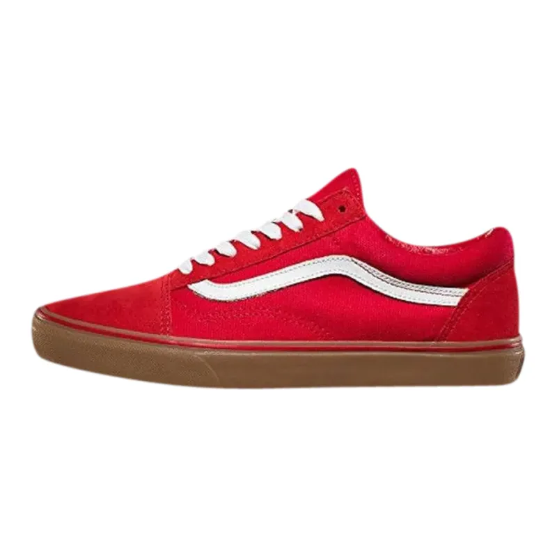 Vans Old Skool Low top Skateboard Shoes Unisex Red