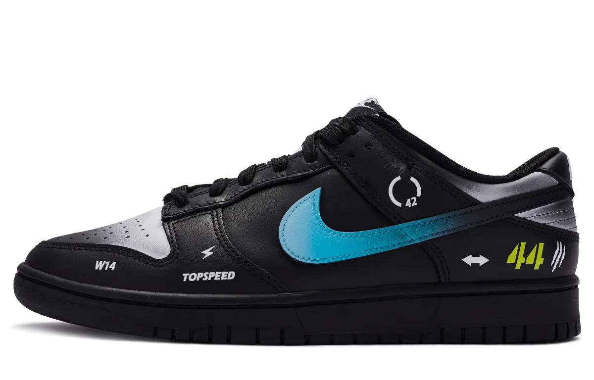Nike Dunk Low top Skateboard Shoes Unisex Black White