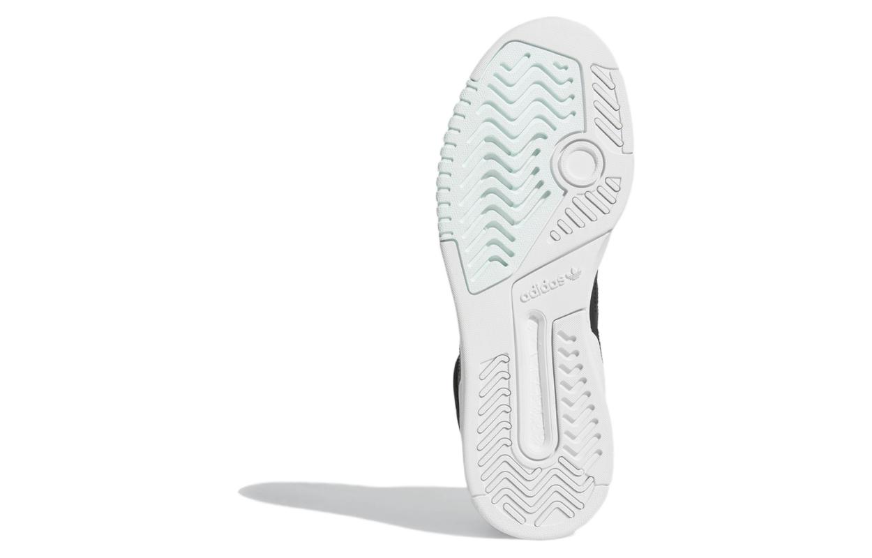 Женские кеды adidas originals Drop Step (черный / синий) — Чёрный / синий — фото 5