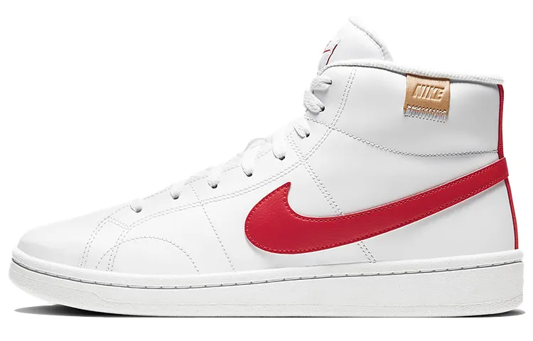 Nike Court Royale 2 Mid Synthetic Leather Slip Resistant Cushioning Abrasion Resistant