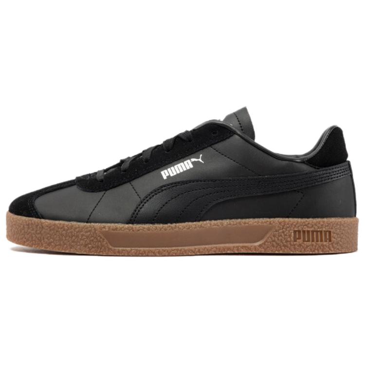 PUMA Club Abrasion Resistant Low top German Army Trainers Unisex Black White