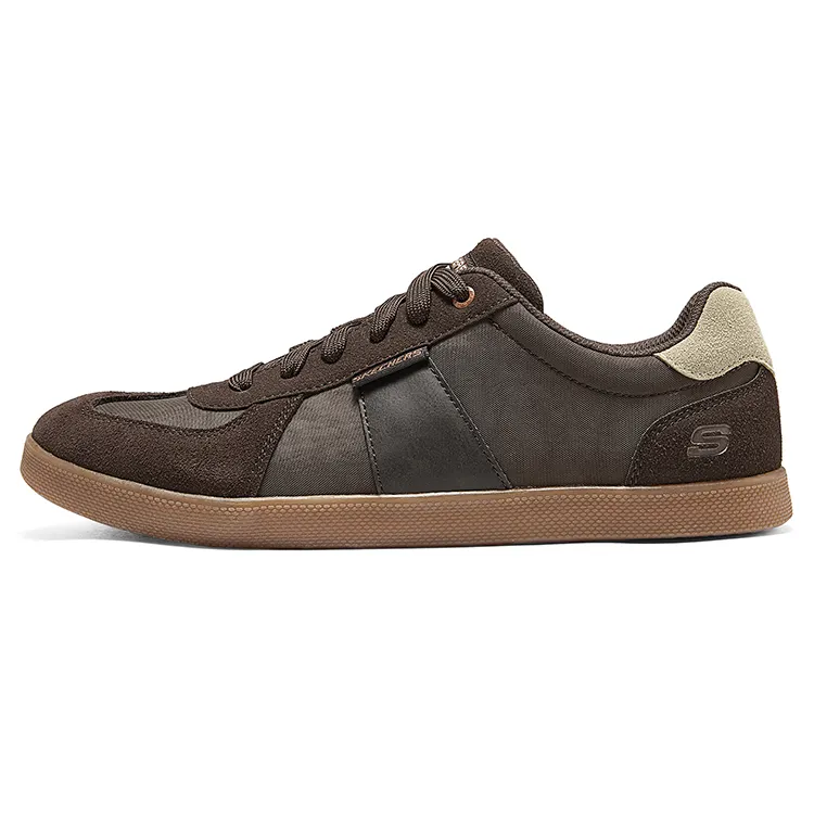 Skechers Lightweight Low top Skateboard Shoes Men's Umber