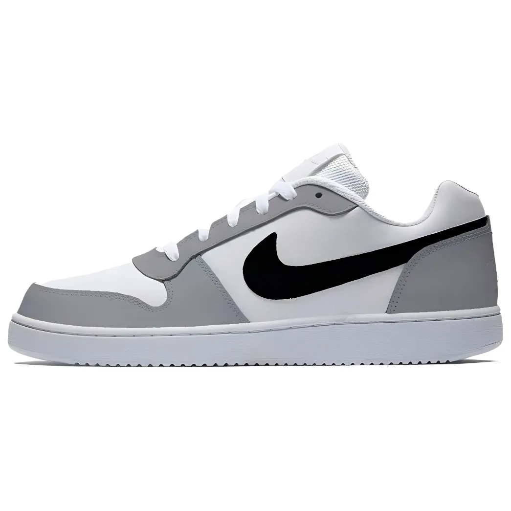 Nike EBERNON Mist Obsidian Low top Skateboard Shoes Men's Black Gray