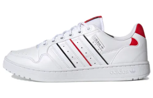Adidas Originals NY 90 Stripes Slip Resistant Abrasion Resistant Low top Skateboard Shoes Unisex White