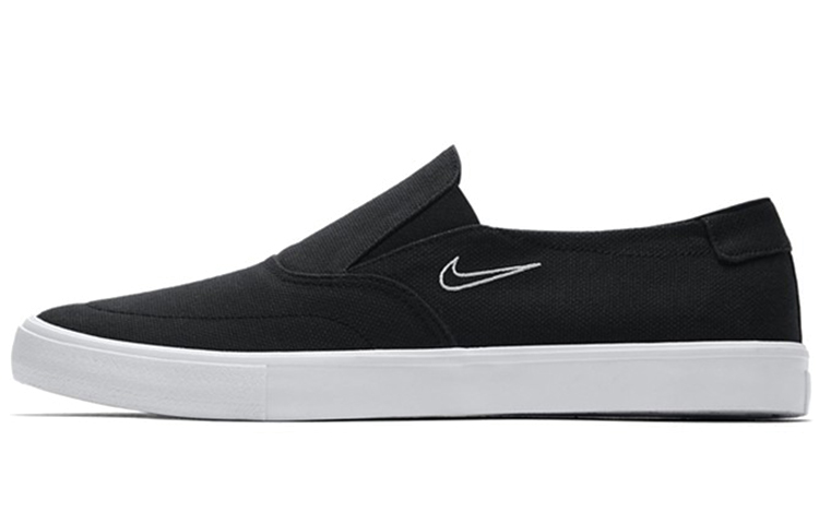 Слипоны Nike Nike SB Portmore 2 SLR SLIP (черно-белые)