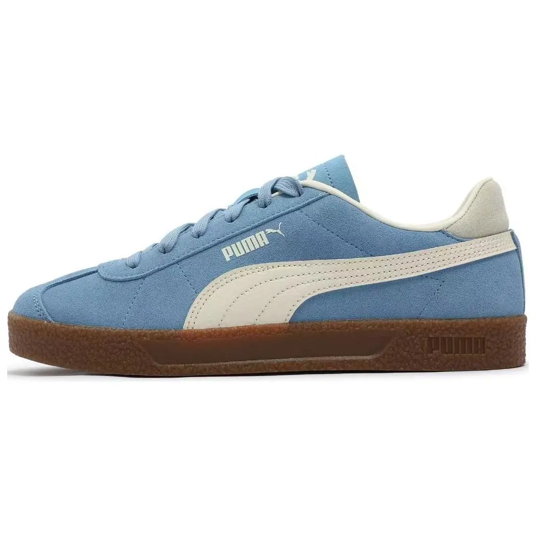 PUMA Club Abrasion Resistant Low top German Army Trainers Unisex Blue White