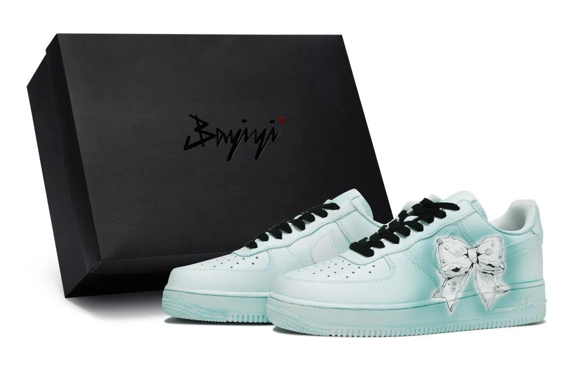 Nike Air Force 1 LOW 811 Manufacturing, Girlish Lace Green, Special Shoe Box Slip Resistant Lightweight
