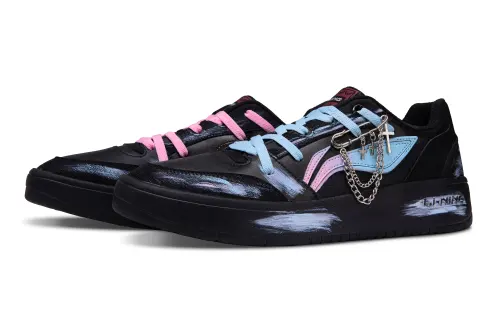 Li Ning Sycee V3 Slip Resistant Abrasion Resistant Slip Resistant Abrasion Resistant Low top Skateboard Shoes Men's