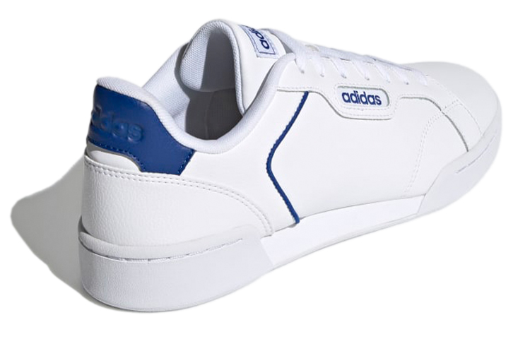 Мужские кеды adidas neo Roguera (бело-синие) — фото 4