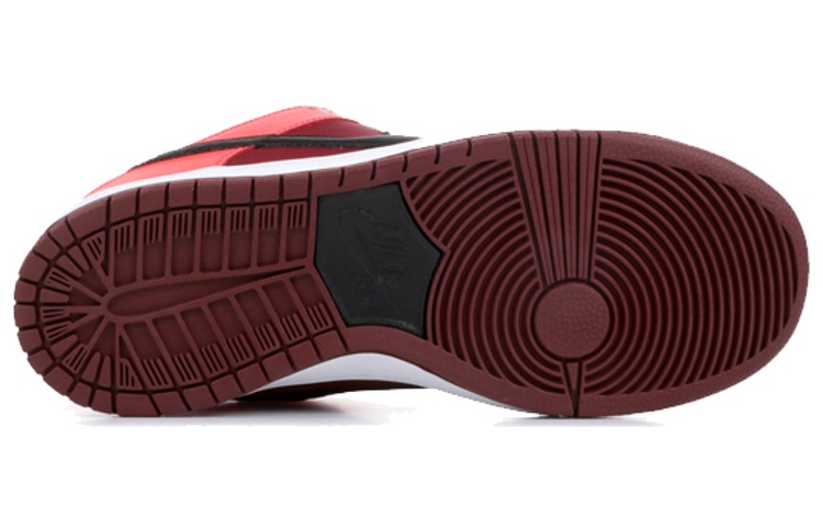 Мужские кроссовки Nike Dunk SB Laser Crimson (красно-оранжевые) — фото 5